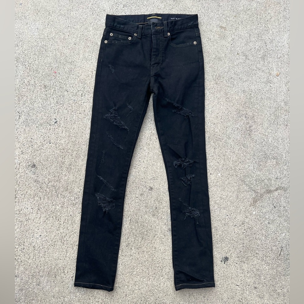 SAINT LAURENT PARIS LADIES BLACK JEANS